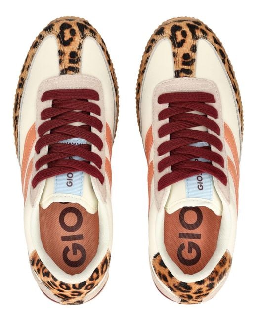 Gioseppo Red Leder/Textil Sneaker