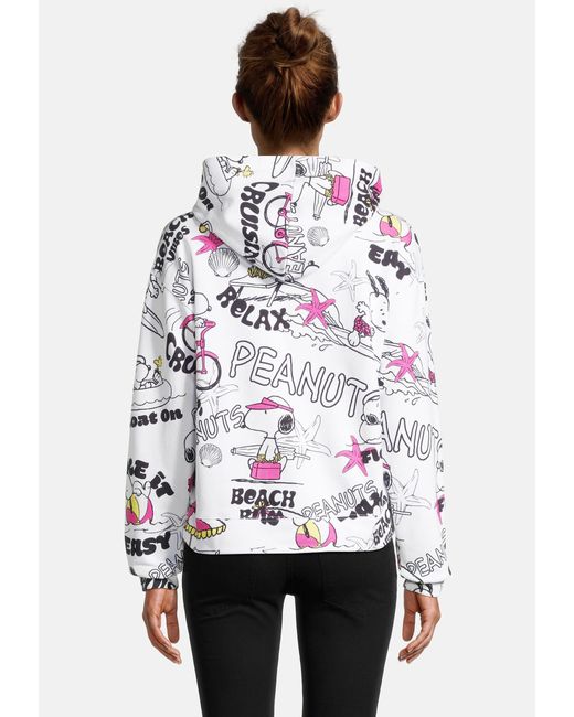 FROGBOX White Kapuzenpullover