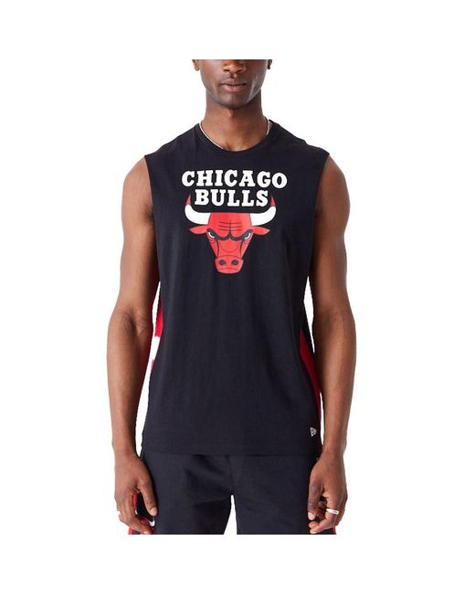 KTZ Muskelshirt NBA Chicago Bulls in Blue für Herren