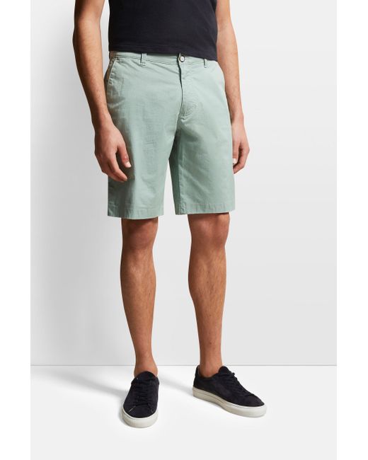 Bugatti Bermudas aus flexibler Baumwolle in Green für Herren