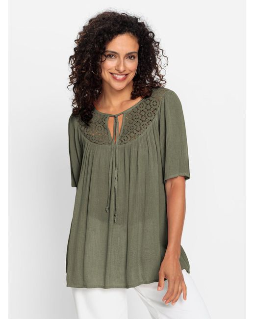 WITT Red Klassische Bluse Tunika