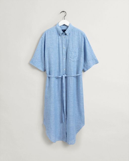 Gant Blue Blusenkleid Kleid 469