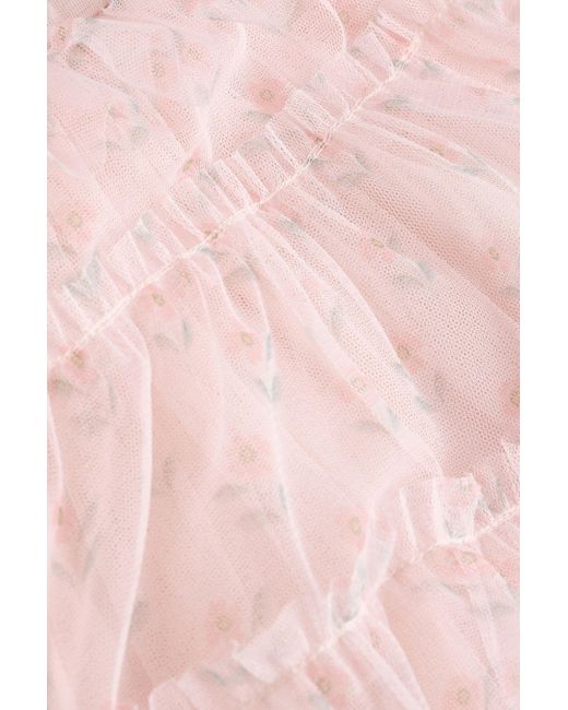 Next Pink Tüllkleid Mesh-Babykleid (1-tlg)