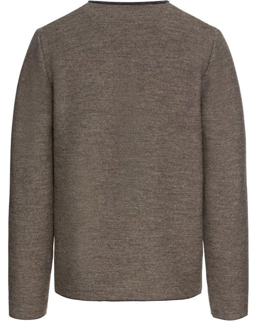 hammerschmid Strickjacke Simon in Gray für Herren