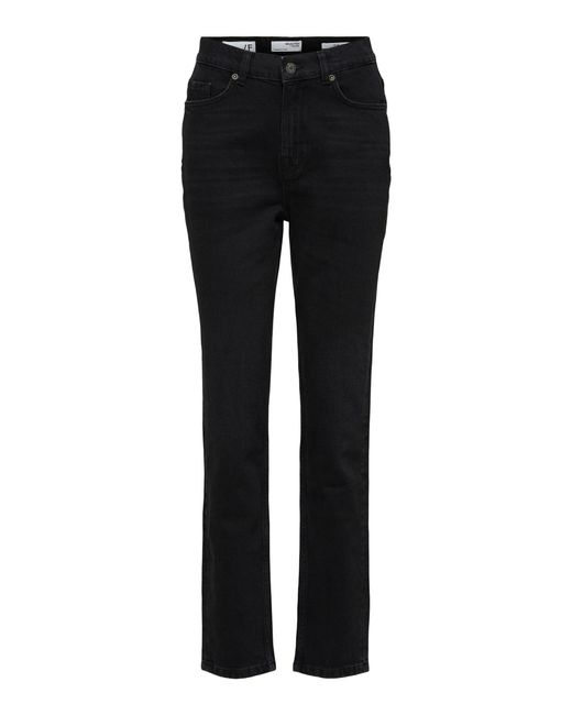 SELECTED Black Slim-fit-Jeans