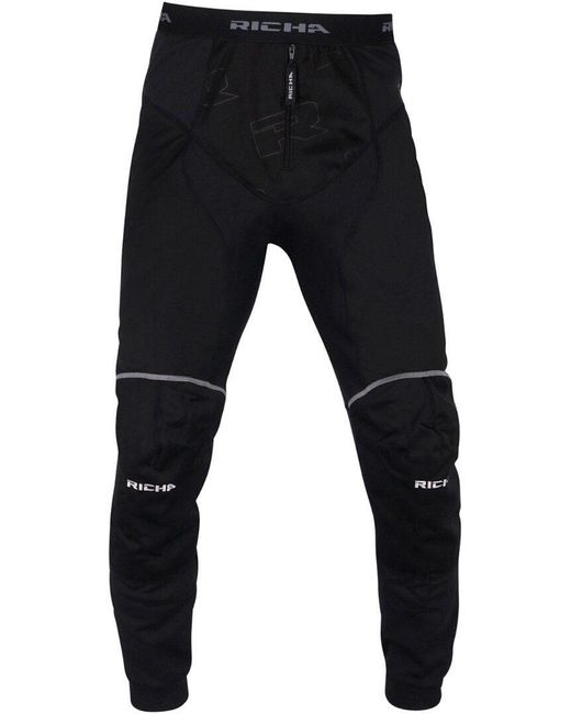 Richa Wind Zero Funktionshose (pflegeleicht) in Black für Herren