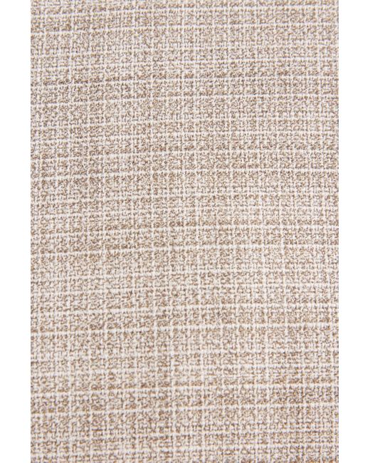 Next Baukastensakko Strukturiertes, zweireihiges Slim Fit Anzugsakko (1-tlg) in Natural für Herren