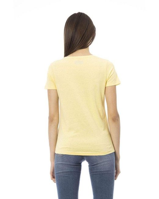 Trussardi Yellow T-Shirt