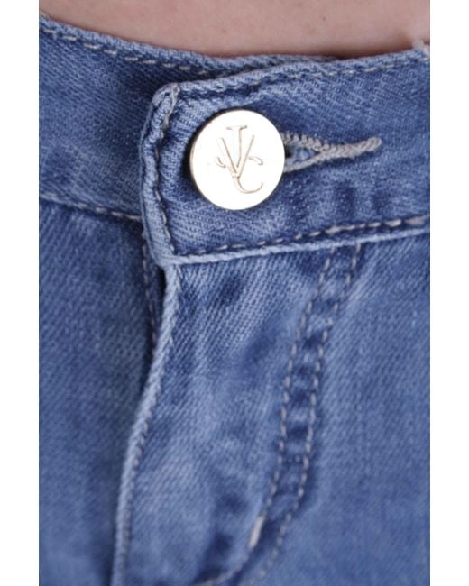 Versace Blue Regular-fit- VJC Jeans Hose