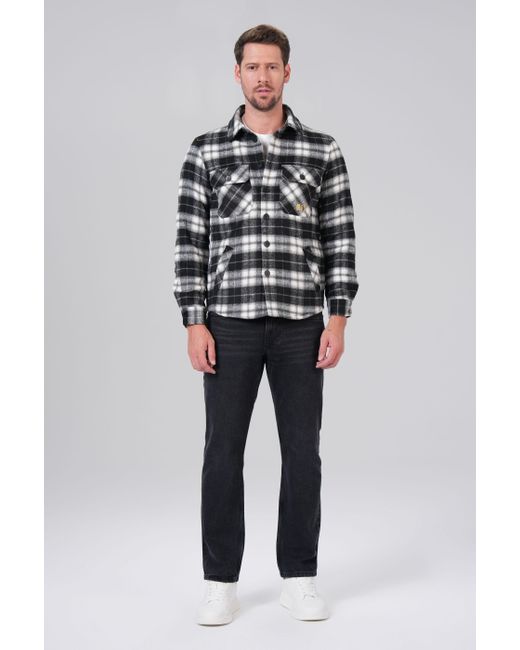 Miracle of Denim Hemdjacke in Gray für Herren
