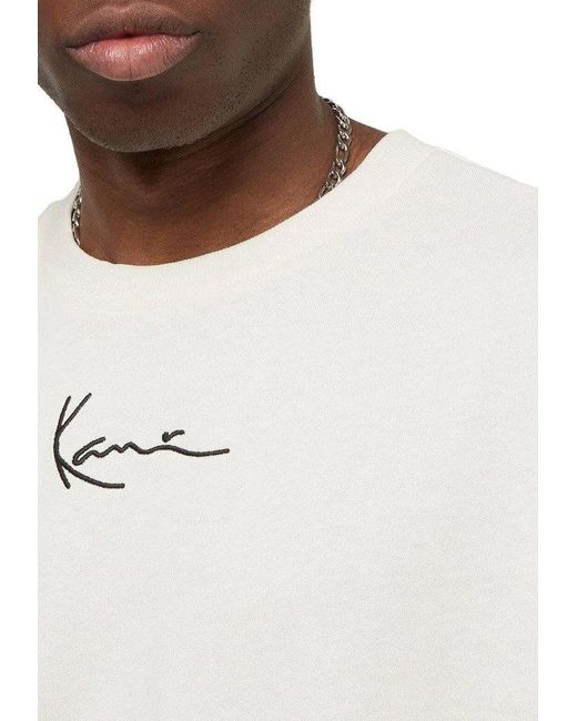 Karlkani T-Shirt in White für Herren