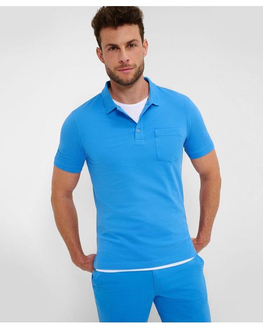 Brax Poloshirt Style PETE in Blue für Herren