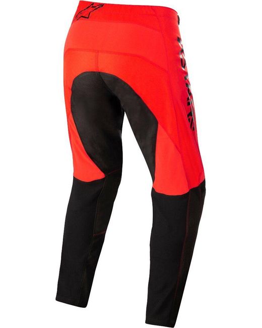 Alpinestars Motorradhose Fluid Tripple Motocross Hose in Red für Herren