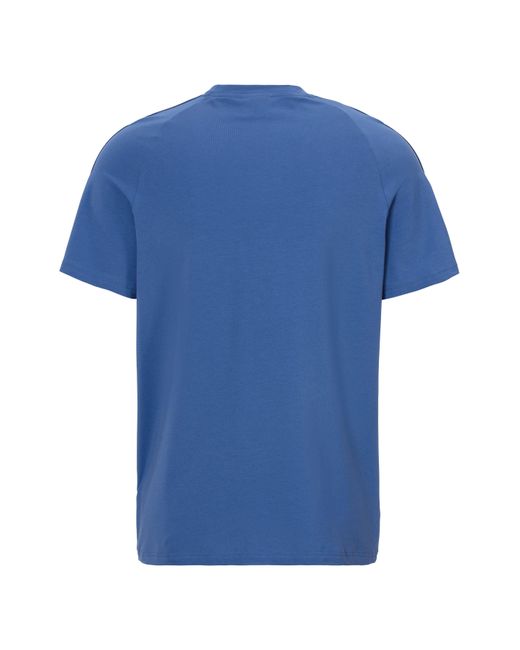 HUGO T-Shirt mit BOSS Kontraststreifen in Blue für Herren