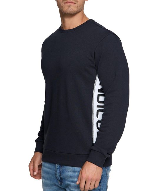 INDICODE Strickpullover INNilon in Blue für Herren