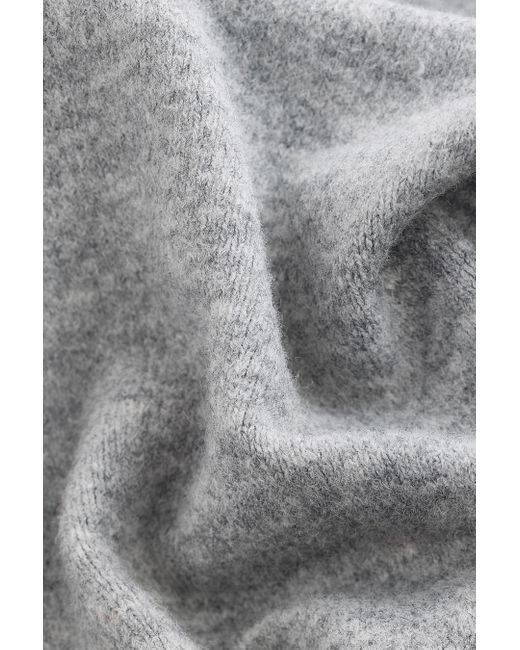 Next Kapuzenpullover Regular Fit Gestrickte Kapuzenjacke mit Wolle (1-tlg) in Gray für Herren