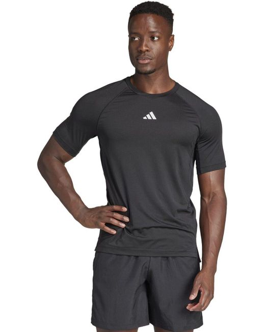 Adidas T-Shirt GYM+ TEE BLACK für Herren