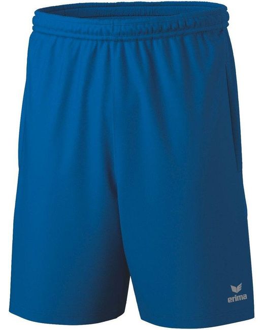 Erima Jerseyhose Team Shorts in Blue für Herren