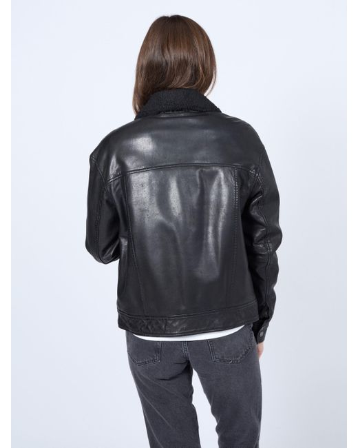 Mustang Gray Lederjacke 31022231