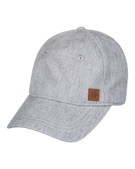 Roxy Gray Baseball Cap Extra Innings