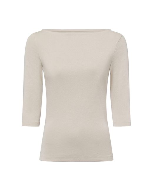 Brookshire White Langarmshirt
