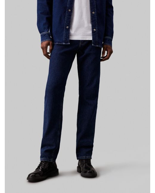 Calvin Klein Calvin Klein -fit-Jeans SLIM TAPER im 5-Pocket-Style in Blue für Herren