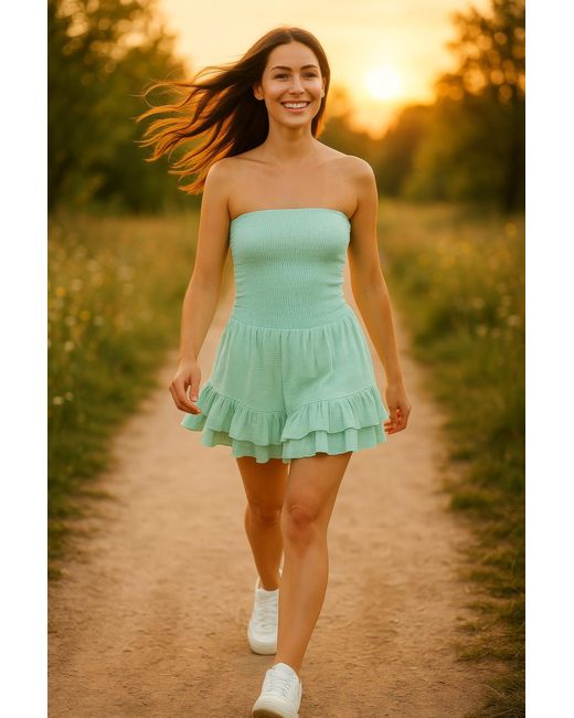 Reichstadt Green Sommerkleid