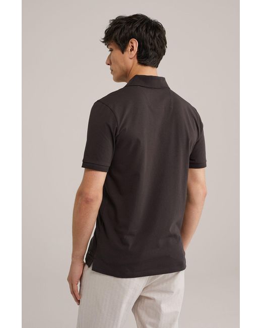 Van Gils Poloshirt in Black für Herren