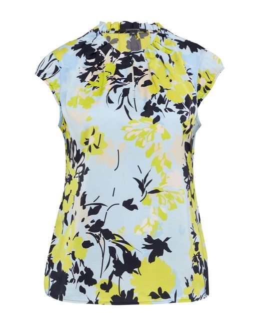 Comma, Blue Langarmbluse Bluse
