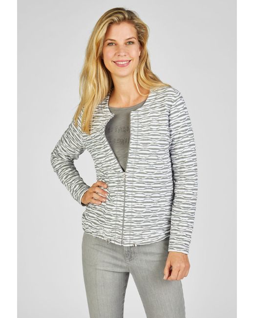 Rabe Gray Strickpullover Twin-Set