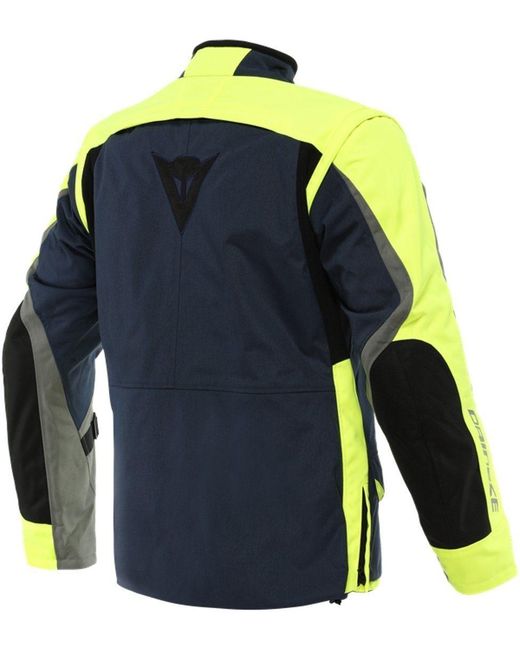 DAINESE Motorradjacke Alligator Tex Motorrad Textiljacke wasserabweisend protektoren abriebfest in Blue für Herren