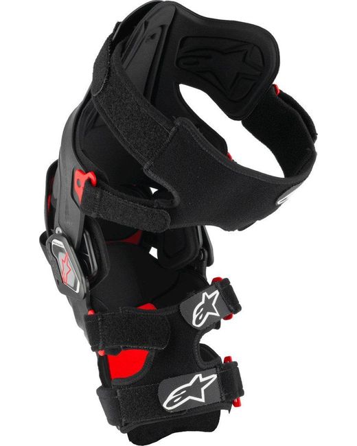 Alpinestars Hoodie RK-7 Plasma Knieorthesen Atmungsaktiv belüftet robust in Black für Herren
