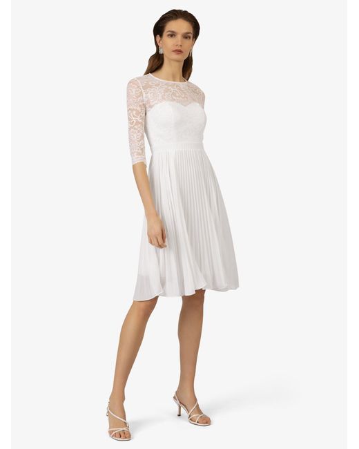 Kraimod White Abendkleid aus hochwertigem Material im femininen Stil