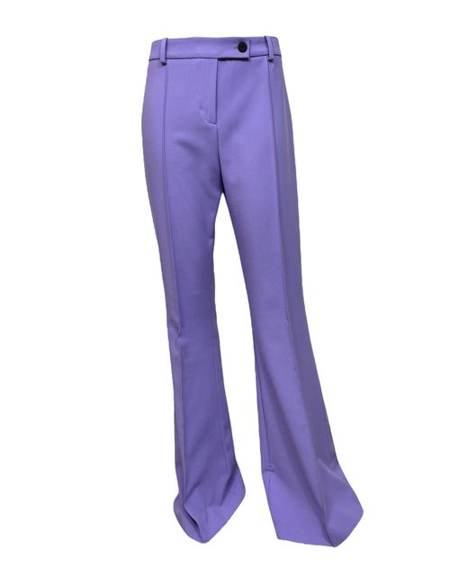 HUGO Purple Stoffhose