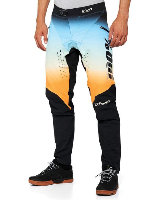 100% Radhose R-Core X LE Fahrradhose in Blue für Herren