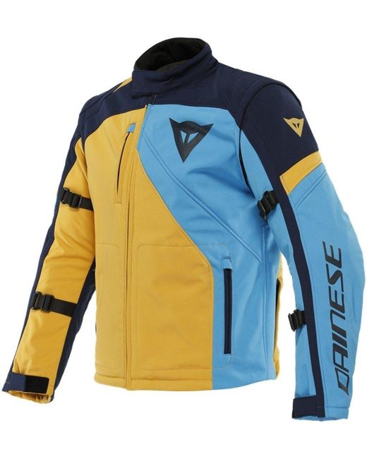 DAINESE Motorradjacke Ranch Tex Motorrad Textiljacke protektoren abriebfest in Blue für Herren