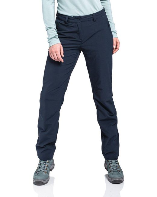 Schoeffel Blue Outdoorhose Pants Engadin1 Warm L NAVY BLAZER