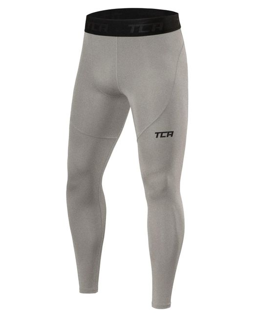 TCA Funktionshose Pro Performance Leggings, Kompressionshose in Gray für Herren