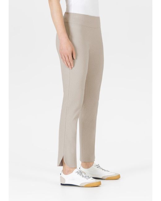 SteHmann Gray Leggings im gepunktetem Muster