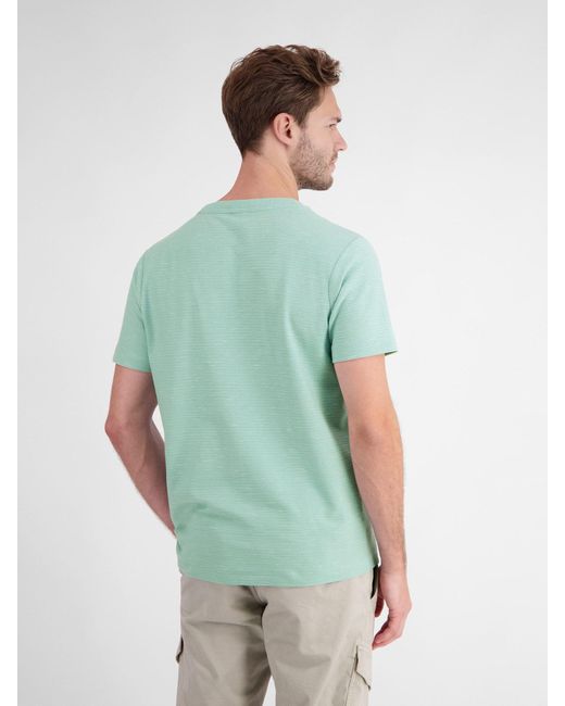 Lerros Lässiges Rundhals-T-Shirt in Green für Herren