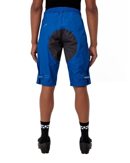Vaude Funktionshose Men's Drop Shorts (1-tlg) Green Shape in Blue für Herren
