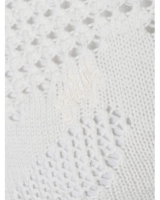 HUGO White Strickpullover Summery_B