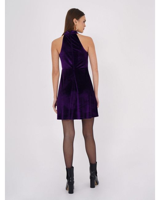 FRESHLIONS Purple Abendkleid