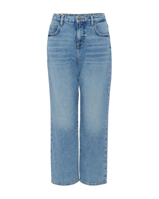 Opus Blue Skinny-fit-Jeans Hose Denim Lani glazed