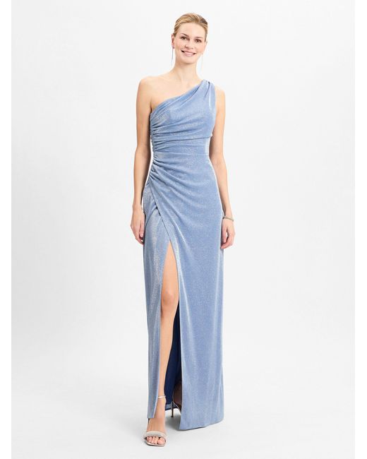 Marie Lund Blue Abendkleid