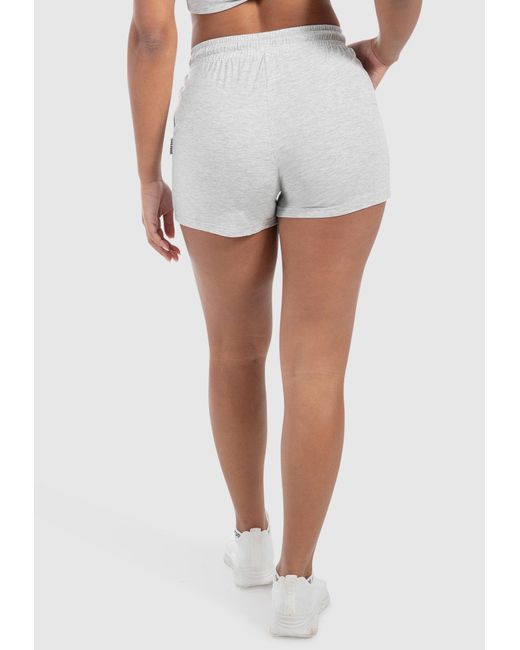 Smilodox Shorts Dalia Modal in White für Herren