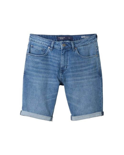 Tom Tailor Bermudas Josh Jeans Shorts in Blue für Herren