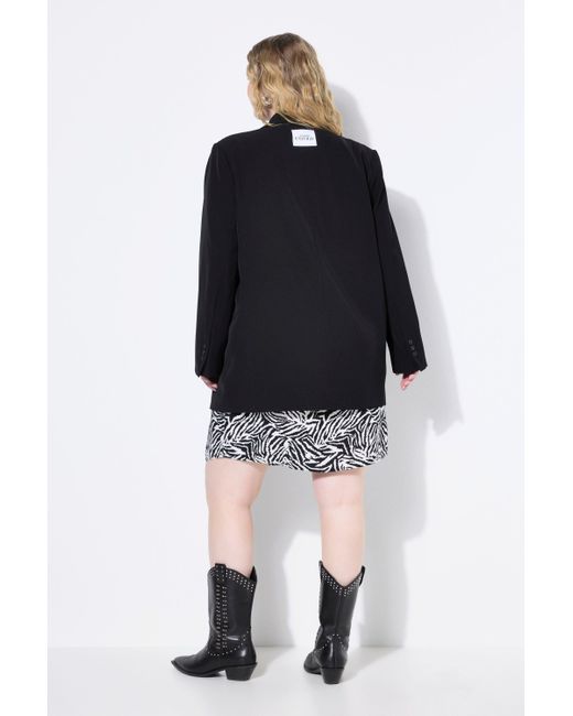Studio Untold Black Blusenblazer Blazer Oversize Label