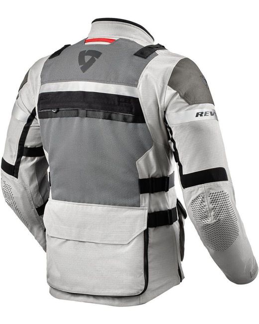 Revit Motorradjacke Cayenne 2 Motorrad Textiljacke Rückenprotektor enthalten in Metallic für Herren