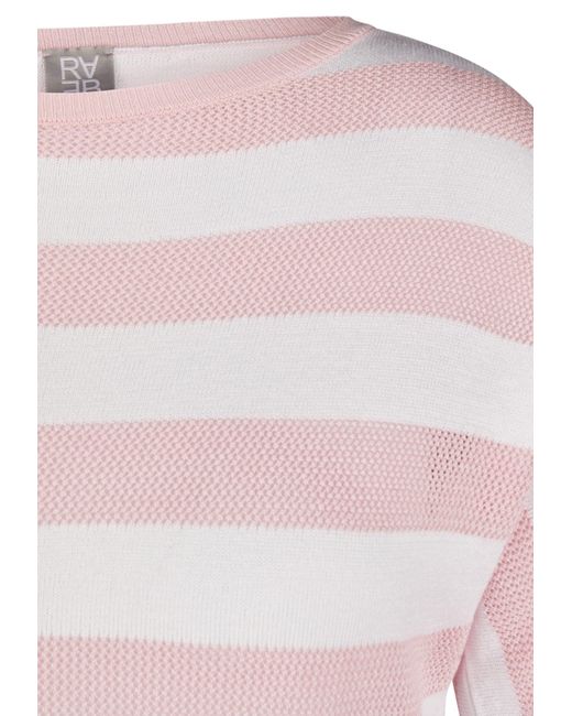 Rabe Pink Strickpullover Pullover